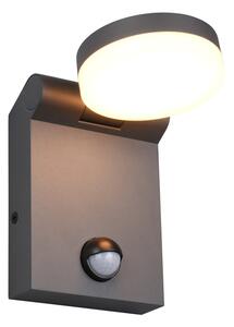 Vanjska svjetiljka sa senzorom pokreta (visina 19 cm) Adour – Trio