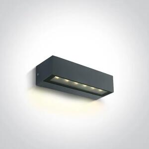 ZIDNA SVJETILKA LED 8W IP65 230V ANTRACIT DM67526A1/AN/W