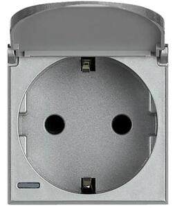 AXOLUTE UTIČNICA S POKL. 2P+E/16A/250V 2M TECH HC4141PW