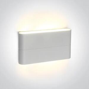 ZIDNA SVJETILJKA LED/2x6W/3000K/2x420lm/230V/175x90x28mm/IP54 BIJELA DM67376A/W/W