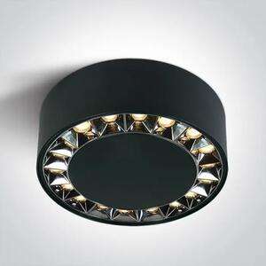 STROPNA SVJETILJKA LED CRNA 24W/3000K/1900lm/IP20 DM12124X/B/W