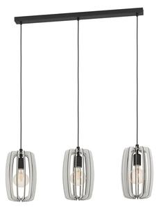 VISILICA 3xE27 D-890, CRNO/SIVA BAJAZZARA 900503