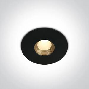 UGRADBENA SVJETILJKA LED COB 8W WW 36deg IP54 230v DARK LIGHT CRNA DM10108H/B/W