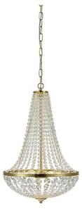 GRÄNSÖ LUSTER 2L 40CM BRUSHED BRASS/MC E14 MA106119