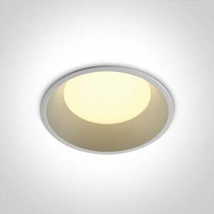 UGRADBENA SVJETILJKA BIJELA 12W CCTV IP20 230V DARK LIGHT DM10109D/W/V