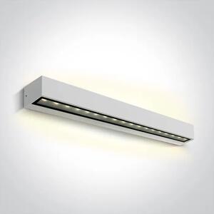 ZIDNA SVJETILJKA LED 2x13W WW IP65 230V BIJELA DM67526B3/W/W
