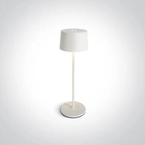 STOLNA LAMPA LED 3,3W WW PUNJIVA PREKO USB IP65 DIMM BIJELA DM61082A/W