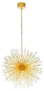 VISILICA/32, LED 32X1,2W, PROM 980, ZLATNA/KRISTAL KUGLA VIVALDO 1 39256