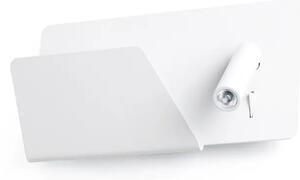 SUAU USB WHITE ZIDNA SVJETILJKA WITH LED LEFT READER HIGH FR62124