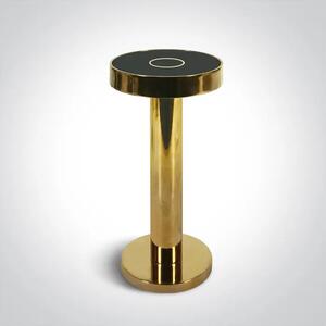 STOLNA LAMPA 2,5W PUNJIVA PREKO USB IP65 DIMM ZLATNA DM61092/GL