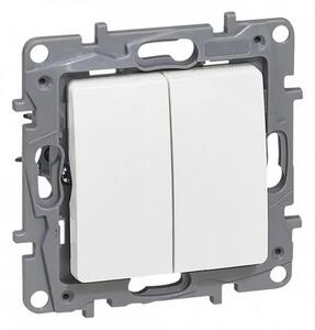 664506 NILOE SERIJSKI PREKIDAČ 1P/10A/250V BIJELI LE664506