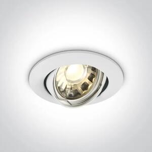 UGRADBENA SVJETILJKA 1×GU10/50W/230V/FI.85mm/fi.75mm/IP20 BIJELA DM11105GU/W