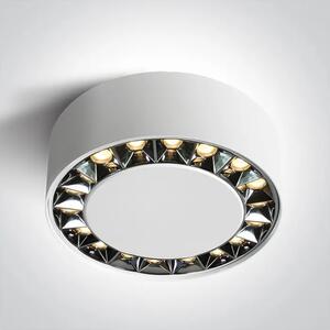 STROPNA SVJETILJKA LED BIJELA 24W/3000K/1900lm/IP20 DM12124X/W/W