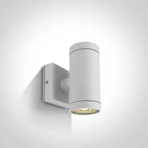 ZIDNA SVJETILJKA 2×GU10/35W/230V IP54 BIJELA DM67130/W