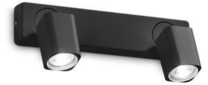 RUDY ZIDNA SVJETILJKA AP2 KVADRAT CRNA GU10 ID321509