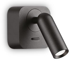 BEAN LED ZIDNA LAMPA AP KVADRAT CRNA ID260655