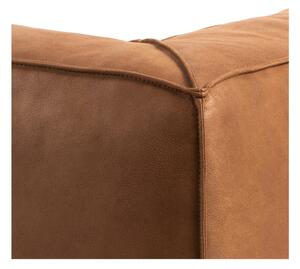 Konjak smeđa sofa od imitacije kože 282 cm Fairfield Kentucky – Bonami Selection