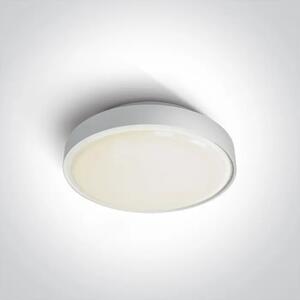 PLAFONJERA LED 1×E27/12W/E27/230V IP65 BIJELA DM67280E/W