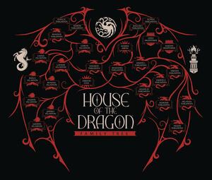 Ilustracija House of the Dragon - House Tree