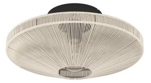 PLAFONJERA 1xE27 CRNA/KREM TEKSTIL MIDSUMER 43998