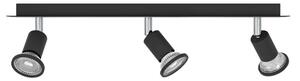 REFLEKTOR 3xLED GU10, 3X5W, 3X400lm, KROM/CRNA SARRIA 94965