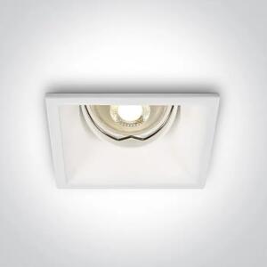 UGRADBENA SVJETILJKA 1×GU10/50W/MR16/230V IP20 BIJELA DM51105TG/W