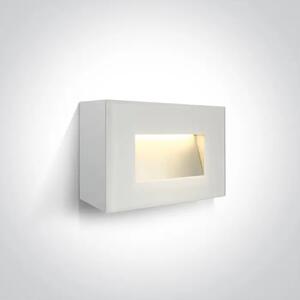 ZIDNA LAMPA 4W/300Lm/3000K IP65 BIJELA DM67076/W/W