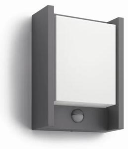 ZIDNA SVJETILJKA ARBOUR SA SENZOROM LED 6W/600lm/2700K/230V/IP44/ANTRACIT 16461/93/16