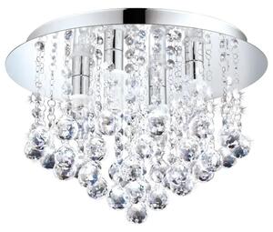 STROPNA LAMPA 4xLED G9, 4X3W, 4X360lm, IP44, KROM/KRISTALI ALMONTE 94878