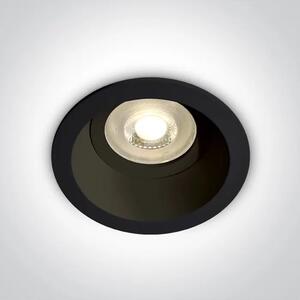 UGRADBENA SVJETILJKA GU-10 50W MR16 230V CRNA DM10105D4/B
