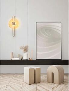 NOUS ZIDNA LAMPA LED3000K/9W/304Lm/BRASSGOLD&AMBER NL9236397