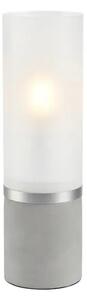MOLO STOLNA LAMPA 30CM GREY/FROSTED E14 MA108594