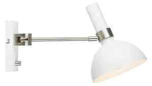 LARRY ZIDNA SVJETILJKA 1L WHITE/STEEL E27 MA107499