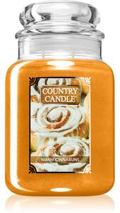 Country Candle Warm Cinnabuns mirisna svijeća 737 g