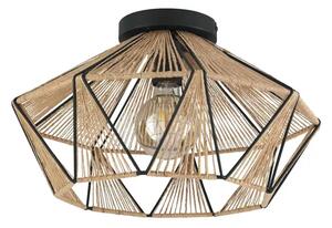 PLAFONJERA 1xE27 TEKSTIL/BOJA DRVETA ADWICKLE 43775