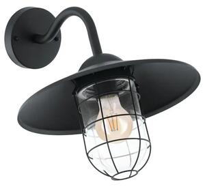 VANJSKA ZIDNA LAMPA 1xE27 ČELIK/CRNA COLINDRES 1 94792