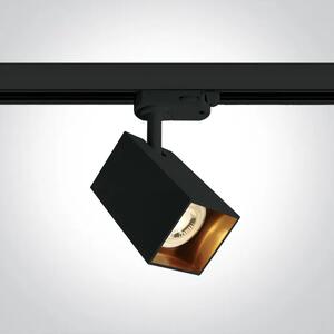 REFLEKTOR ZA ŠINU GU10/10W/220V KOCKASTI CRNI DM65105NAT/B