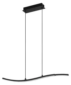 VISILICA 1xLED 21,5W, CRNA/PROZIRNO STAKLO LEJIAS 99802