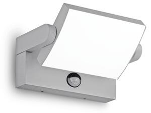SWIPE LED ZIDNA SVJETILJKA AP SENZOR SIVA IP54 ID326870