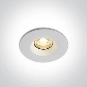 UGRADBENA SVJETILJKA LED/7W/3000K/500lm/60°/240V IP65 DIMABILNA BIJELA DM10107DF/W