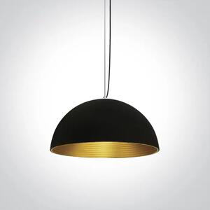 VISILICA CRNA E27 BRASS REFLEKTOR FI60 DM63022/B/BS