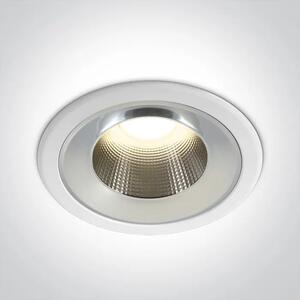 UGRADBENA LAMPA LED 25W/2125lm/3000K/IP54 fi235mm BIJELA DM10125TD/W/W