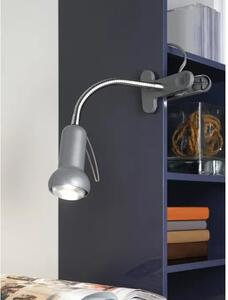 STOLNA LAMPA 1xR50 SA KVAČ. PRILAGOD. SREBRNA FABIO 81265