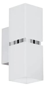 ZIDNA LAMPA 2xLED GU10, 2X3,3W, KROM/BIJELA PASSA 95377