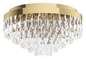 PLAFONJERA 8xE14, 8X40W, PROM 480, ZLATNA/KRISTAL VALPARAISO 39457