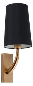 REM OLD GOLD ZIDNA SVJETILJKA BLACK SHADE FR29681-21