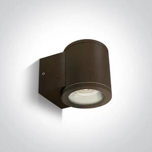 ZIDNA SVJETILJKA 1xGU10 35W IP54 SMEĐA RUSTIK DM67400A/BR