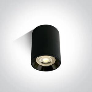 NADGRADNI REFLEKTOR GU10 MAX10W OKRUGLI CRNI DM12105AL/B/B