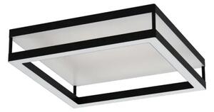 PLAFONJERA LED 22W+13W, DALJINSKI, CRNA MACELLARA 390018