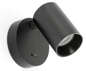STAN BLACK ZIDNA SVJETILJKA WITH SWITCH 1XGU10 FR43768